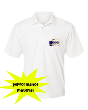 Pope John Cheer Performance Material Polo T-Shirt Design 7