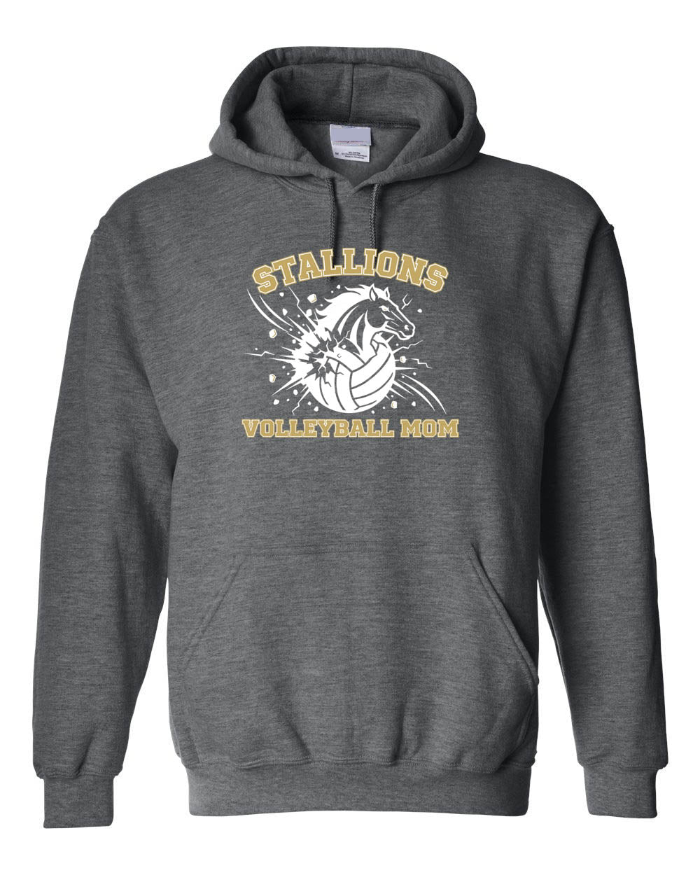 NMB Christian School Volleyball Hooded Sweatshirt Design 2
