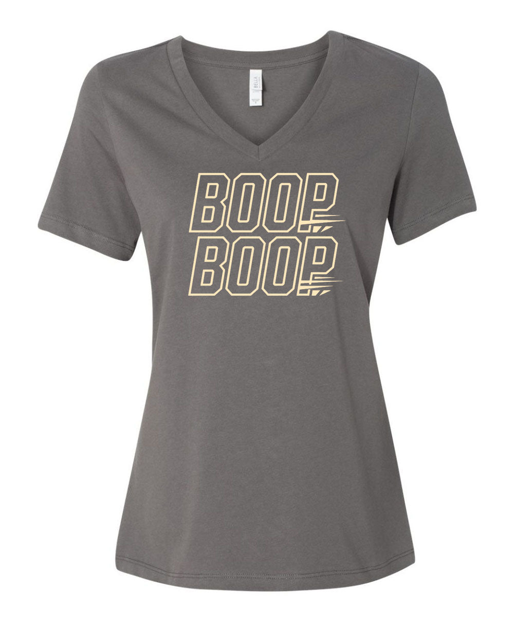 Boop V-neck T-shirt Design 4