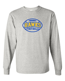 Hawks Football Long Sleeve Shirt Design 1