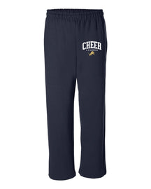 Pope John Cheer Design 3 Open Bottom Sweatpants