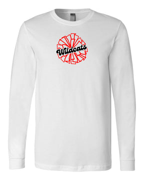 Wildcats Cheer Long Sleeve Shirt Design 1