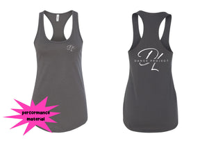 DL Dance Project Performance Racerback Tank Top Design 2