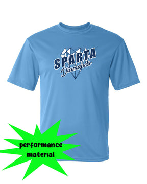 Sparta Diamonds Performance Material Shirt Design 2