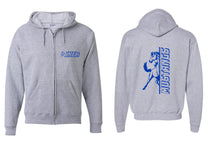 Mustangs design 14 Zip up Sweatshirt