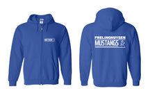 Mustangs design 13 Zip up Sweatshirt