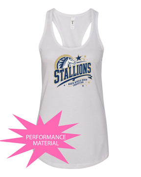 NMB Christian Spiritwear Performance Racerback Tank Top Design 2