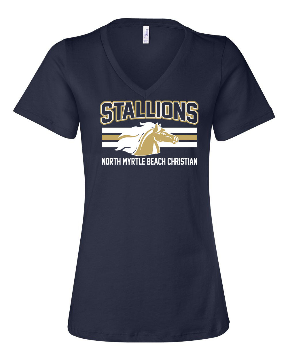 NMB Christian V-neck T-shirt Design 1