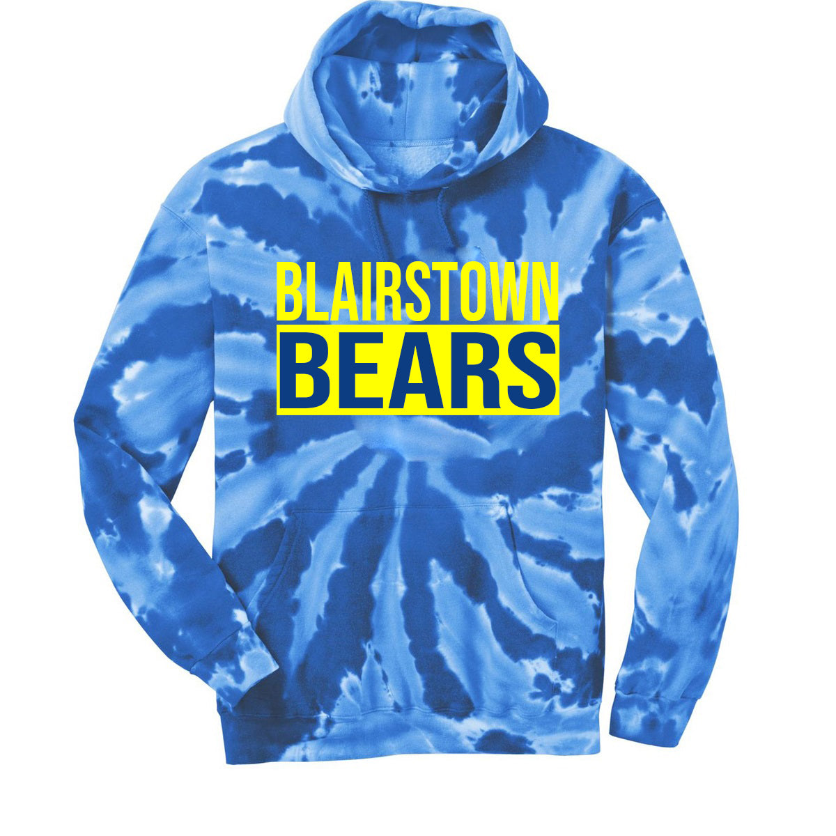 Blairstown Tie-Dye Hooded Sweatshirt Design 12