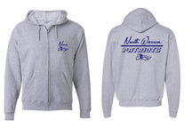 North Warren School Design 10 Zip up Sweatshirt