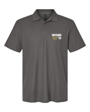 Mustangs Basketball design 8 Polo T-Shirt