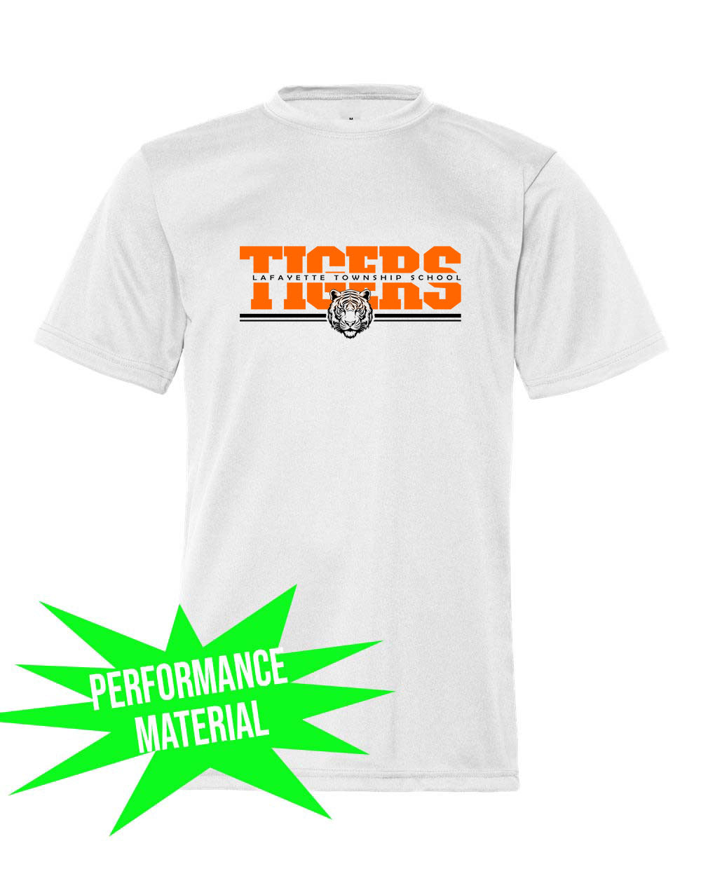 Tigers Performance Material T-Shirt Design 16