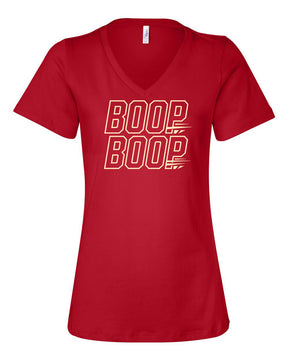 Boop V-neck T-shirt Design 4