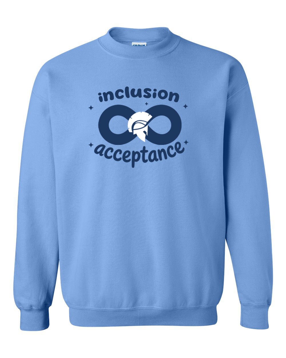 Inclusion and Acceptance Design 2026 non hooded sweatshirt