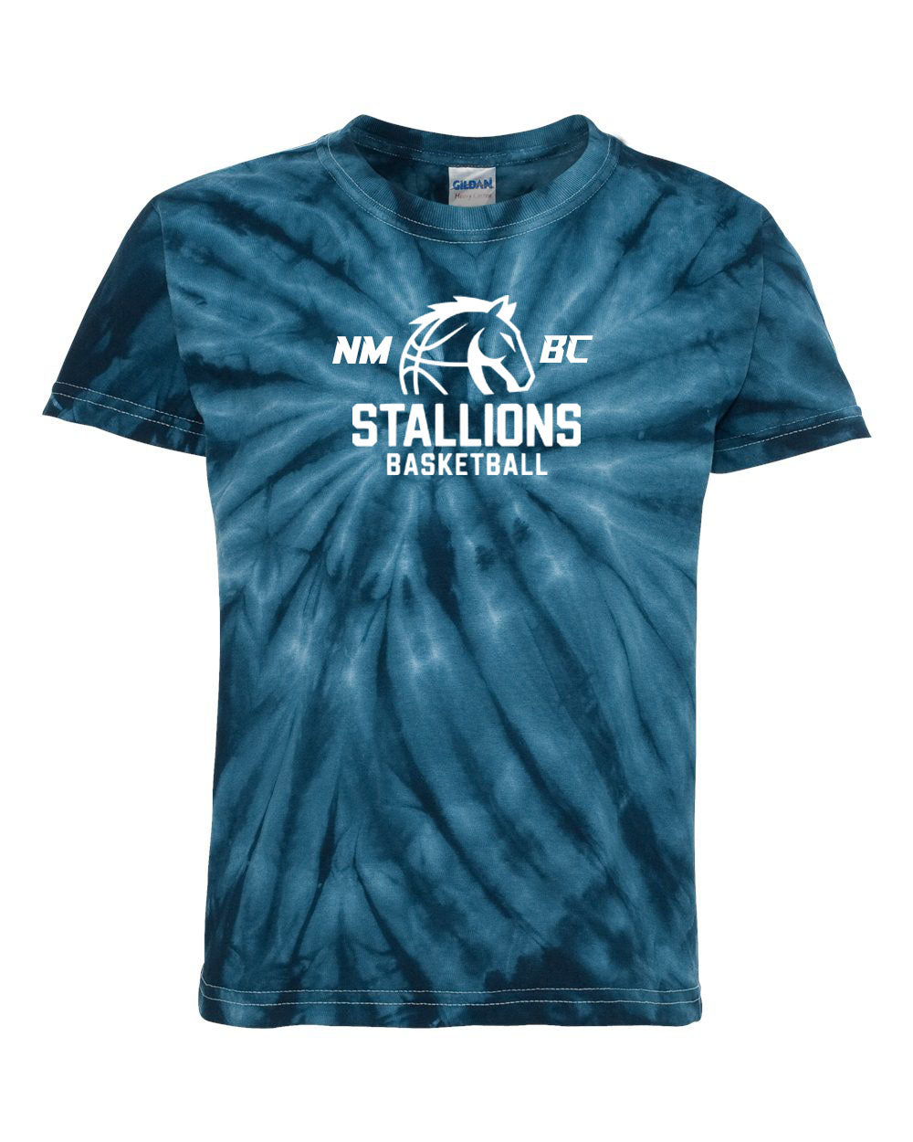 NMB Christian Basketball School Design 1 Tie Dye t-shirt