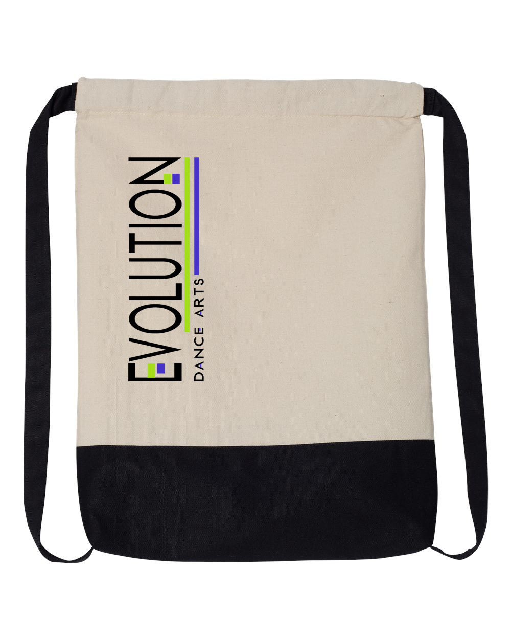 Evolution Dance Arts design 5 Drawstring Bag