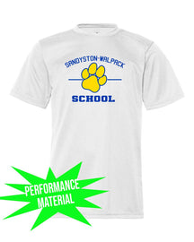 Sandyston Walpack Performance Material design 4 T-Shirt