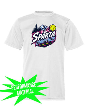 Sparta Diamonds Performance Material Shirt Design 1