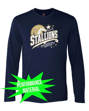 NMB Christian School Spiritwear Performance Material Long Sleeve Shirt Design 2