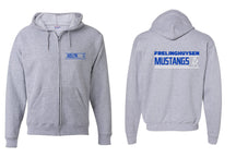 Mustangs design 13 Zip up Sweatshirt