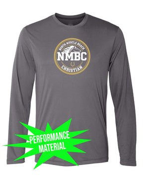NMB Christian School Spiritwear Performance Material Long Sleeve Shirt Design 3