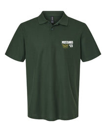 Mustangs Basketball design 8 Polo T-Shirt