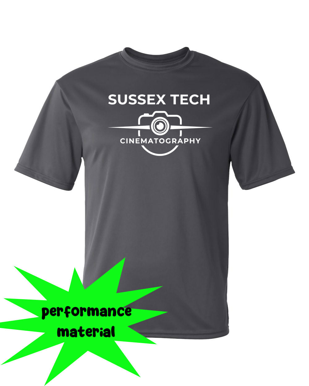 Sussex Tech Film Design 3 Performance Material T-Shirt