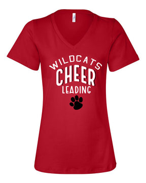 Wildcats Cheer Design 5 V-neck T-Shirt