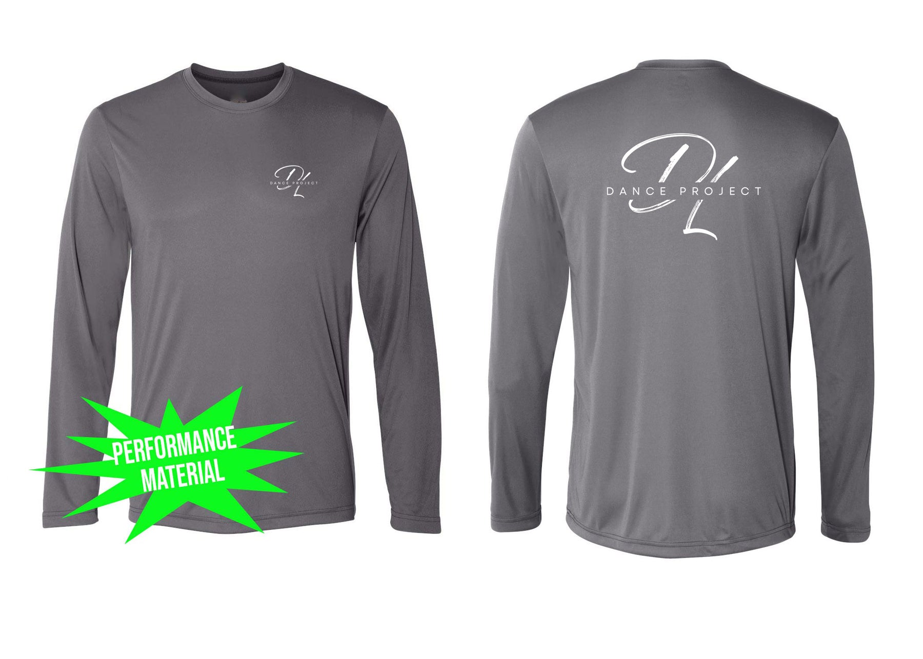 DL Dance Project Performance Material Long Sleeve Shirt Design 2
