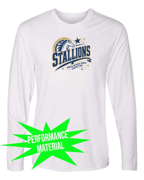 NMB Christian School Spiritwear Performance Material Long Sleeve Shirt Design 2