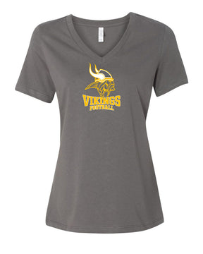 Vinkings Football Design 5 V-neck T-shirt