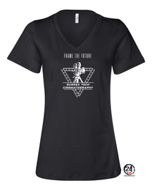 Sussex Tech Film Design 2 V-neck T-shirt