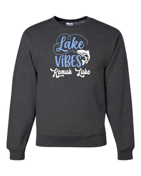 Kemah Lake Non Hooded Sweatshirt Design 3