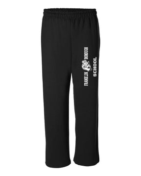 Franklin School design 3 Open Bottom Sweatpants