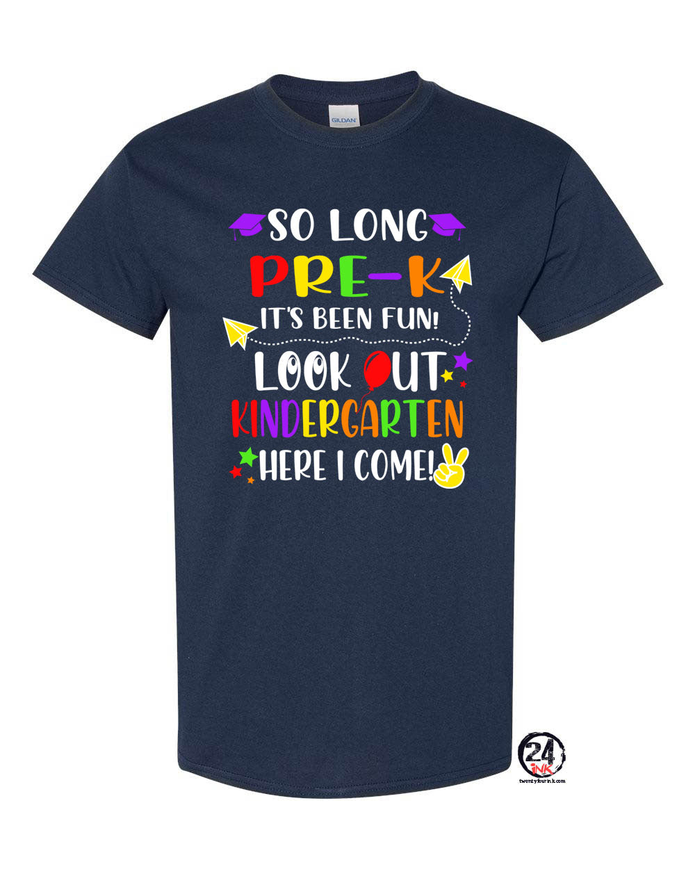 So long Pre-K Look out Kindergarten T-shirt