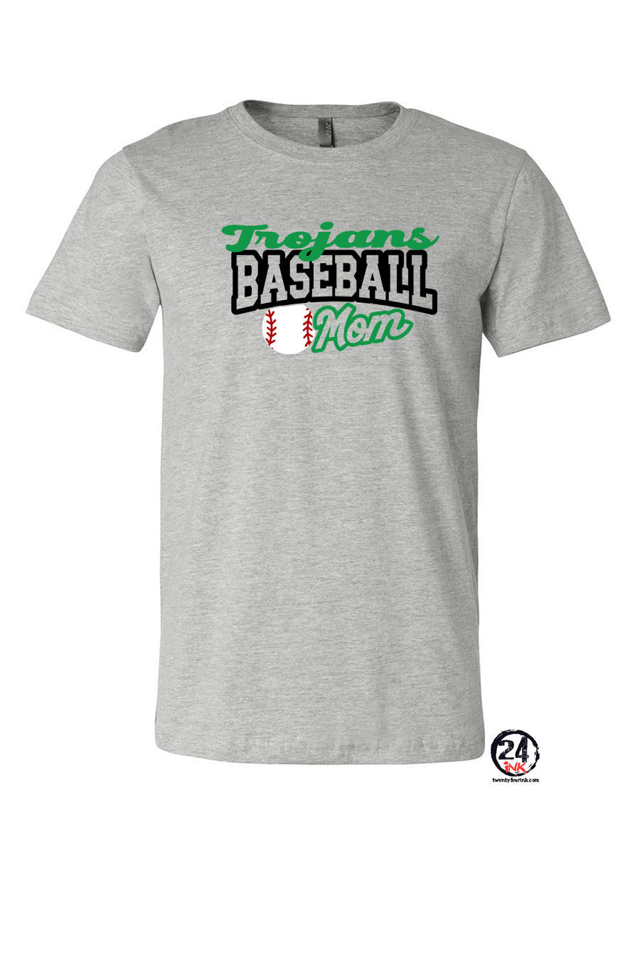 Trojans Baseball T-Shirt Design 1