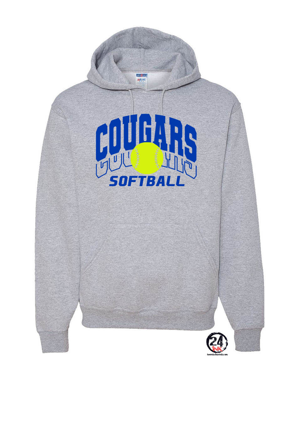 Kittatinny Softball Design 2 Hooded Sweatshirt