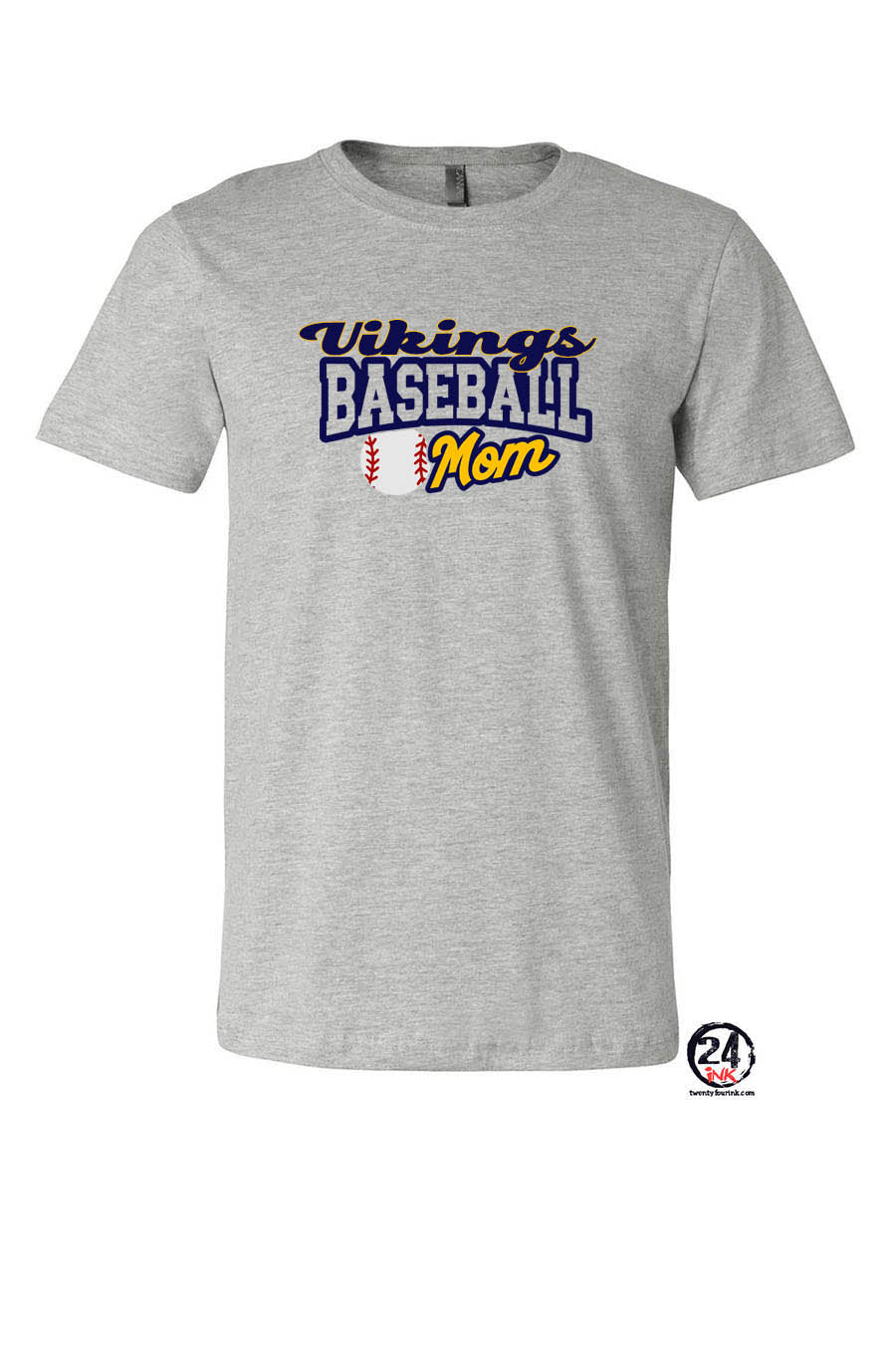 Vikings Baseball T-Shirt Design 1