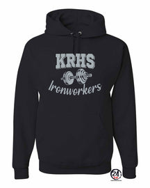 KRHS Weight Room Design 1 Hooded Sweatshirt