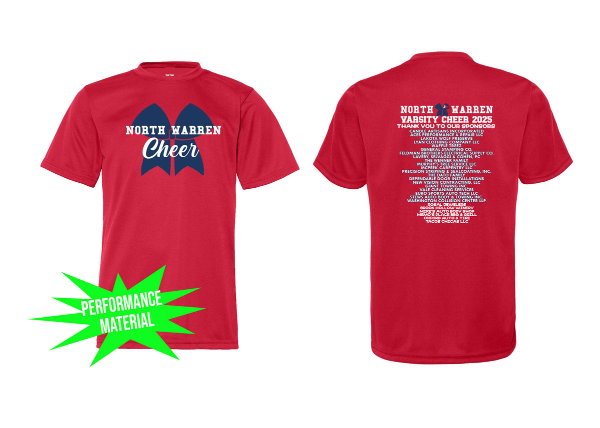 North Warren Performance Material 2025 Sponsor T-Shirt