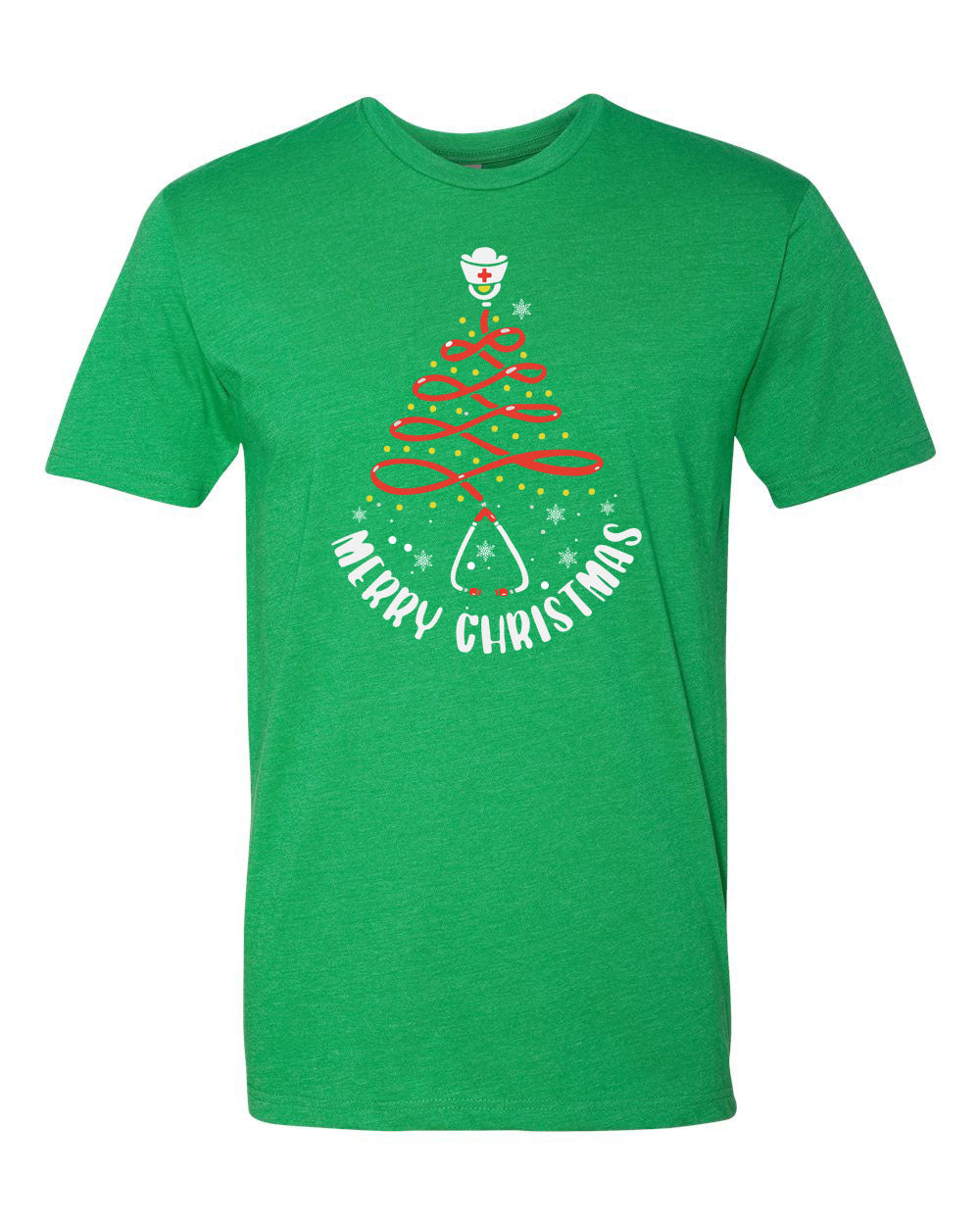 Merry Christmas Stethoscope T-Shirt