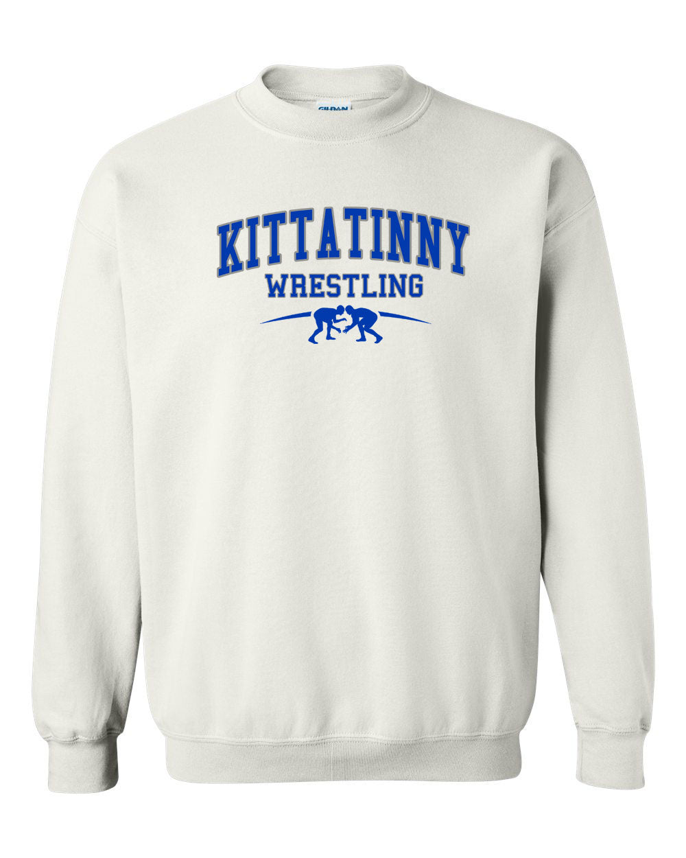 Kittatinny Wrestling Design 10 non hooded sweatshirt
