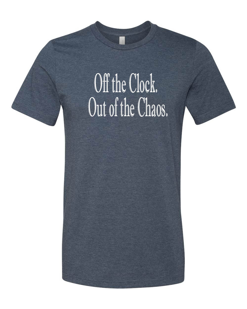 Off the clock T-shirt Design 2