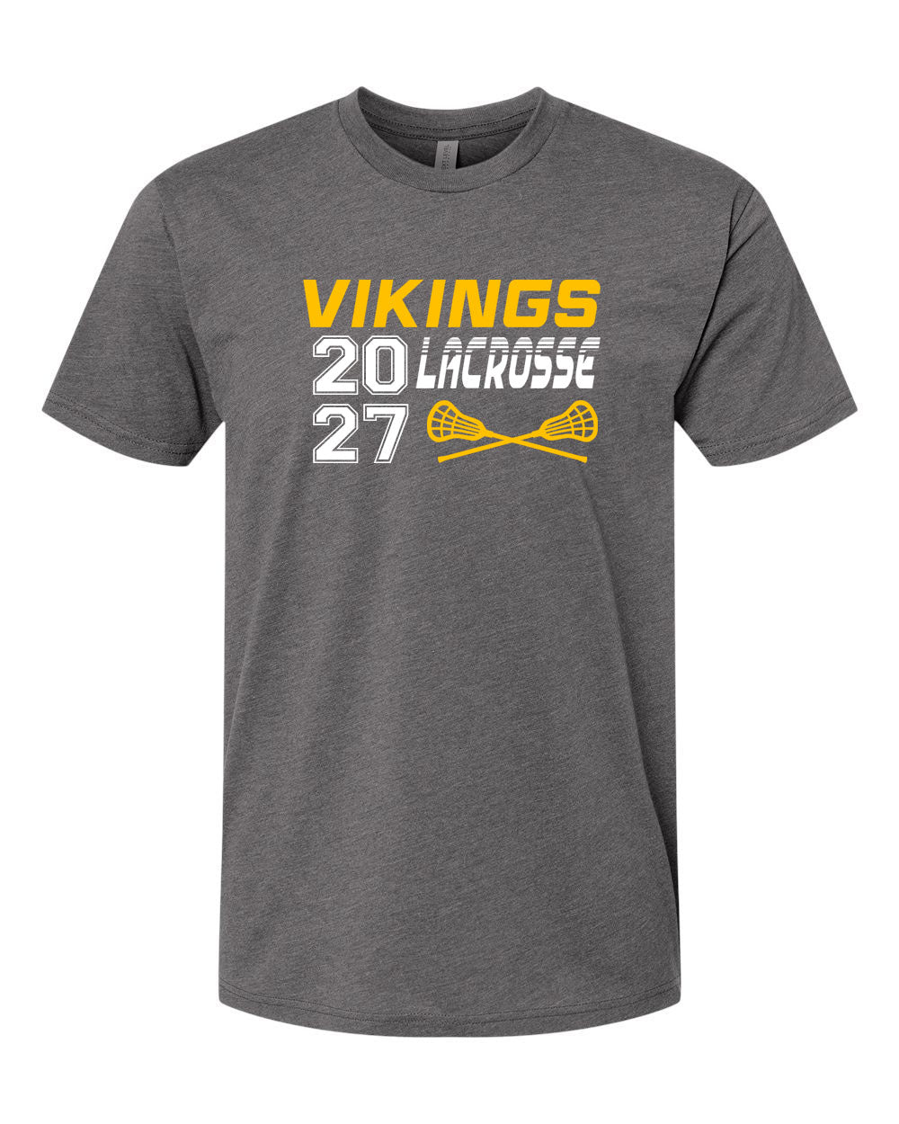 Vikings Lacrosse T-Shirt Design 1
