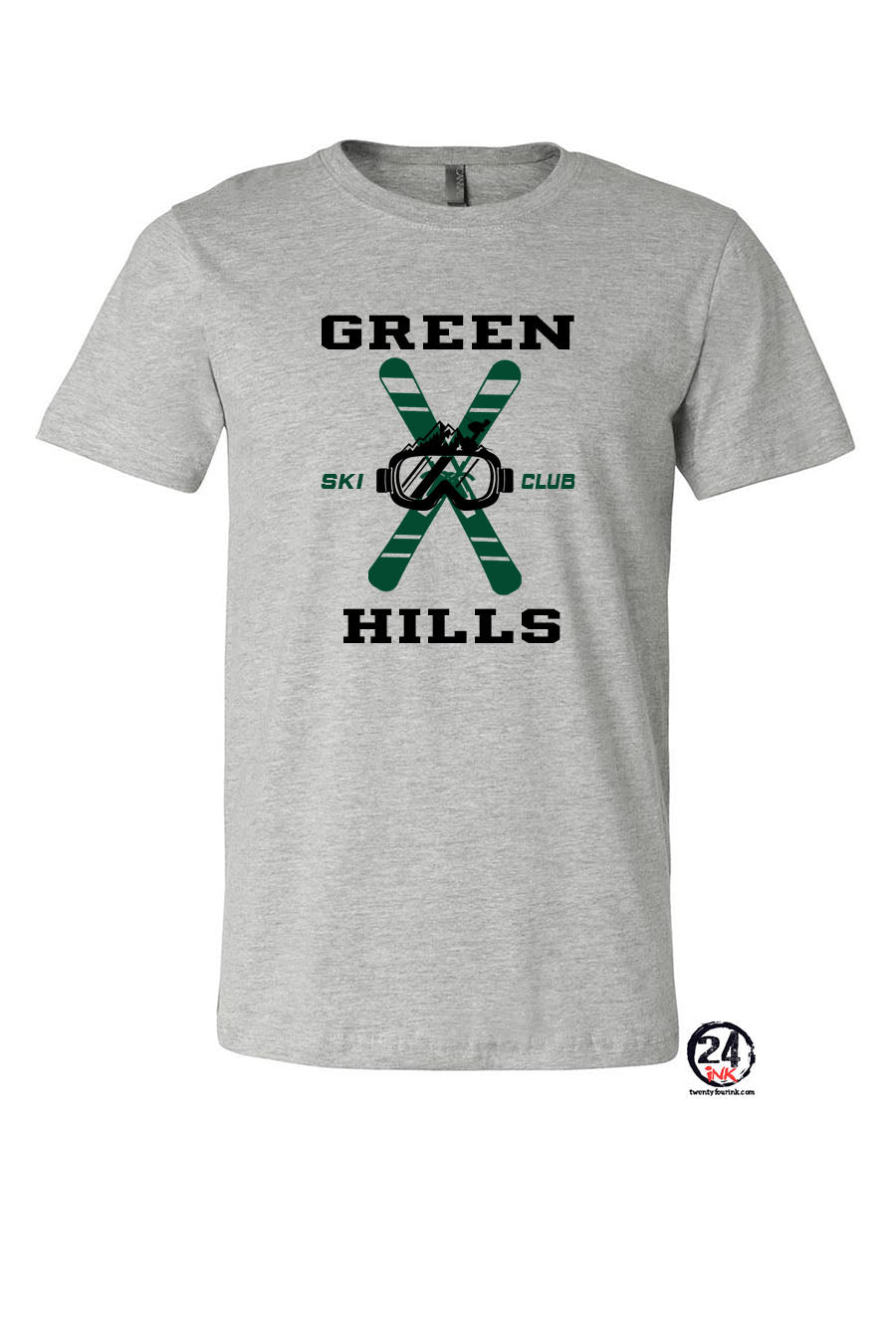 Green Hills Ski Club Design 2 T-Shirt