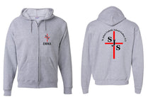 St. John's Design 4 Zip up Sweatshirt