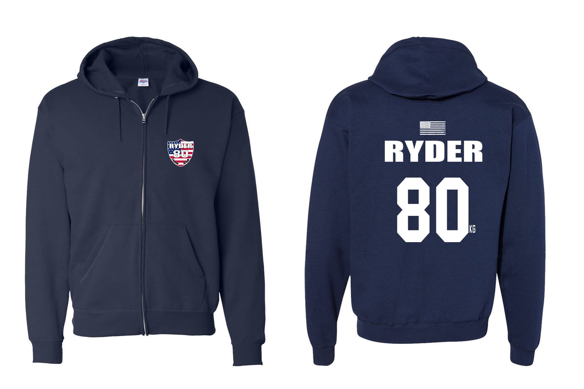 Ryder Wrestling Team USA Zip up Sweatshirt
