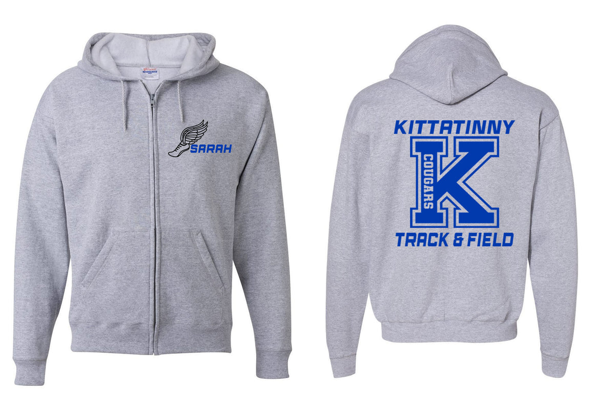 Kittatinny Track design 3 Zip up Sweatshirt