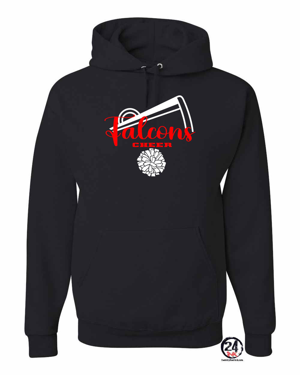 Falcons Cheer Hooded Sweatshirt Design 5