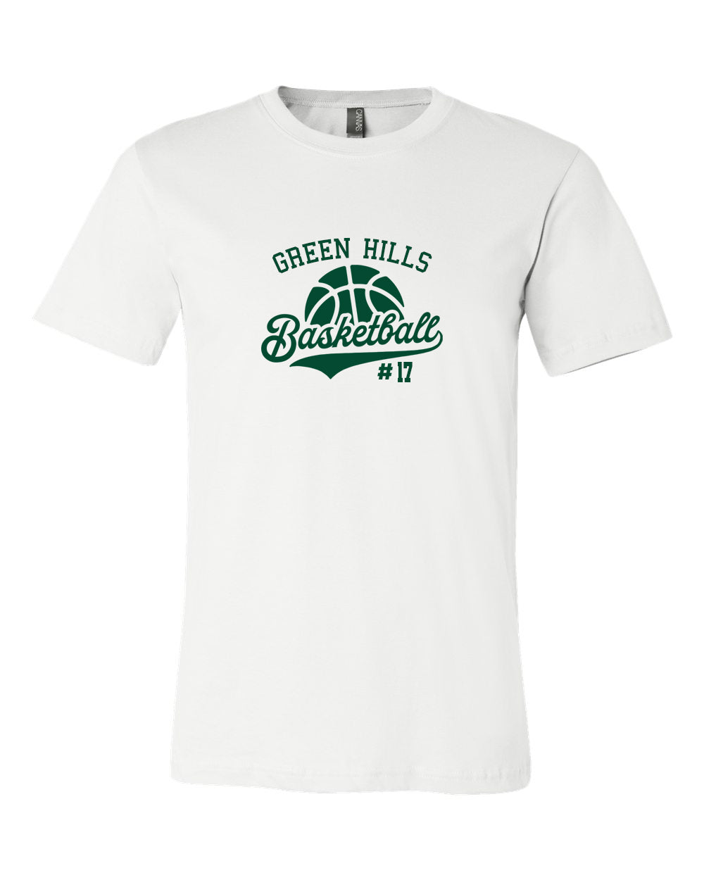 Green Hills Basketball Design 6 T-Shirt